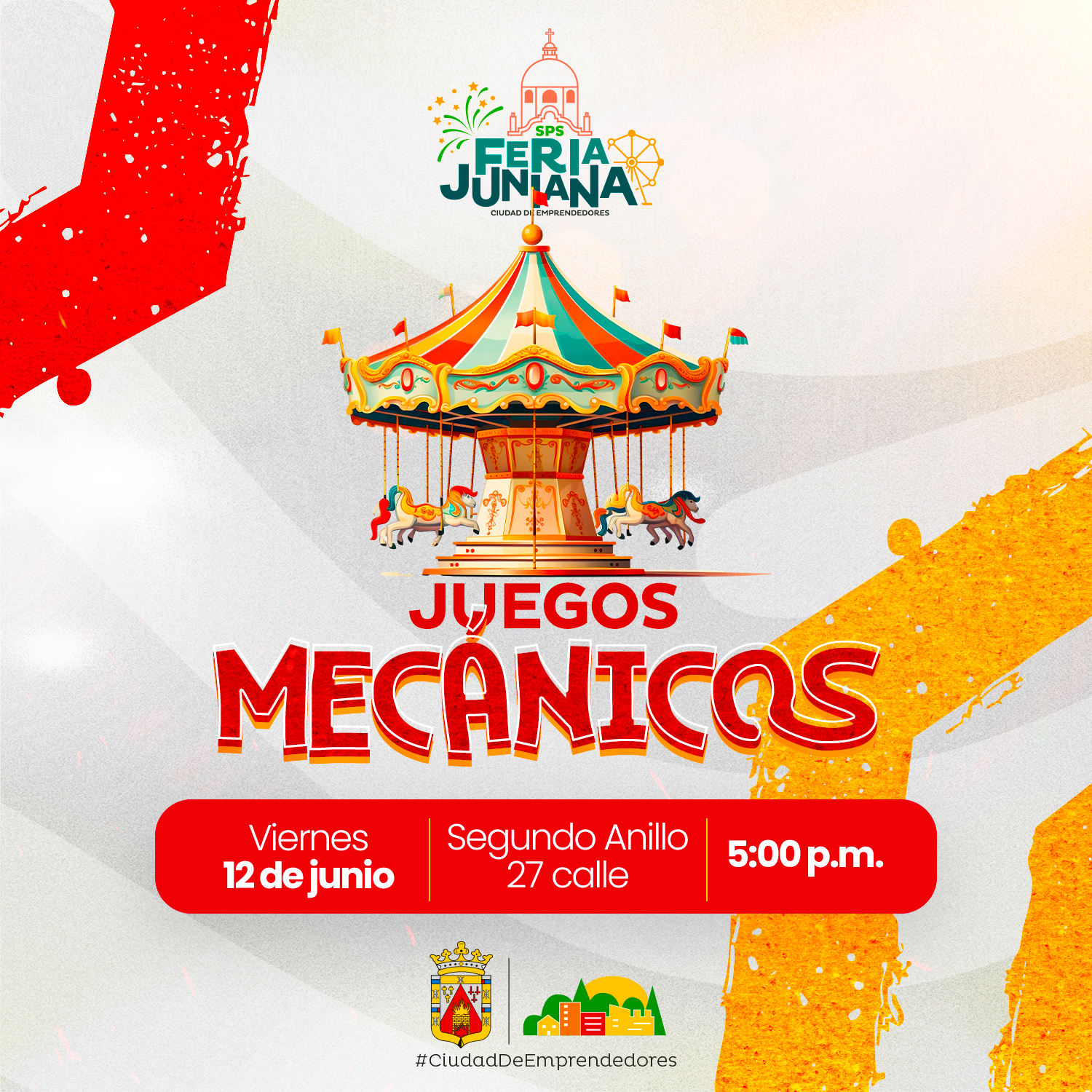 Inauguración Juegos Mecánicos